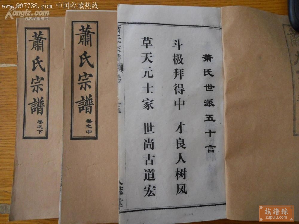 肖氏宗谱,史志年鉴,其他史志年鉴,九十年代(20世纪),16开,150-199面