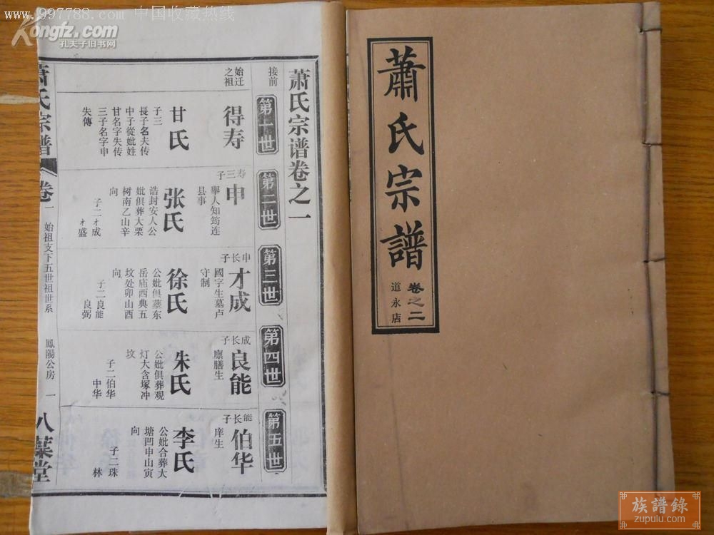 肖氏宗谱,史志年鉴,其他史志年鉴,九十年代(20世纪),16开,150-199面